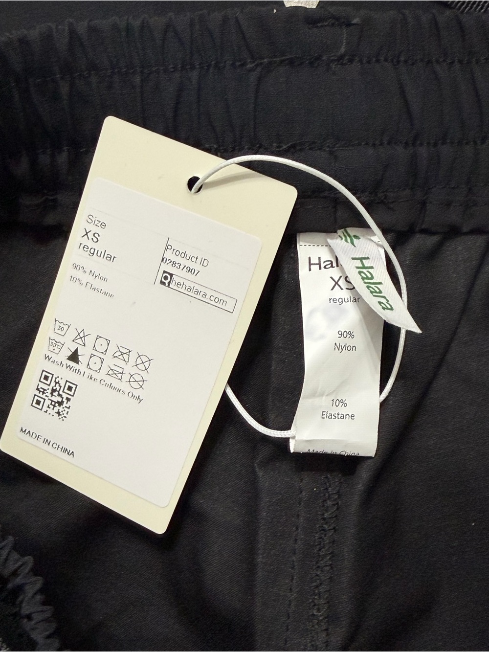NWT HALARA Belted Multi Pocket Cargo Utility Water Repellent Jogger Pants XS - Picture 5 of 9
